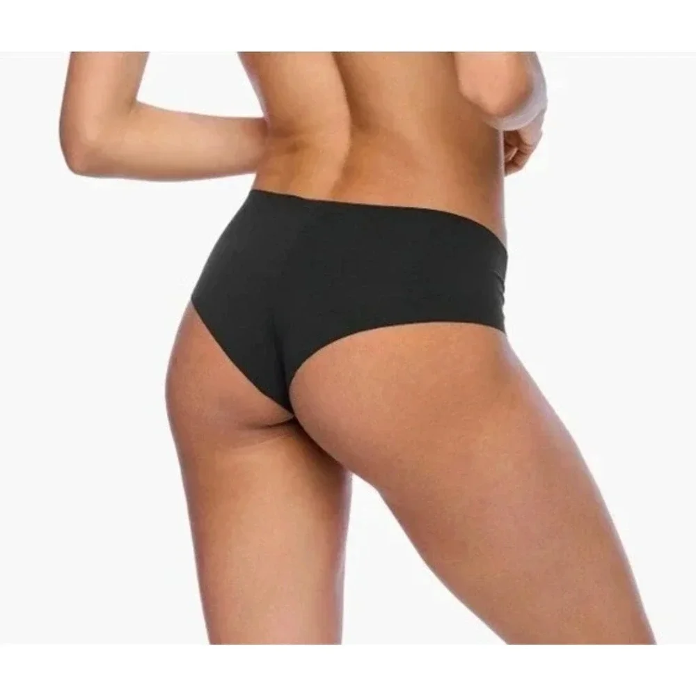 Cosabella‎ Free Cut Micro Hot Pant Black Seamless Laser Cut Briefs 2X FRECM0721P